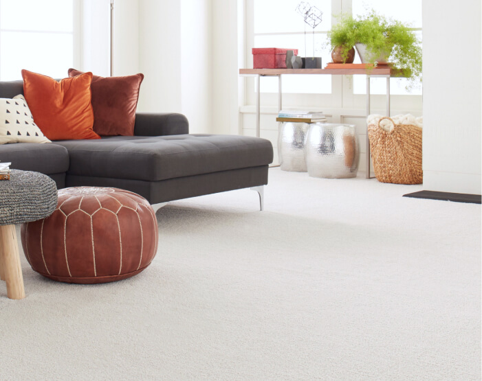 A bright, clean, light colored carpet is professionally installed in your home or business by our insured team. We service the city of Braselton.